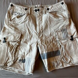 Double RL Ralph Lauren Cargo Shorts 36”